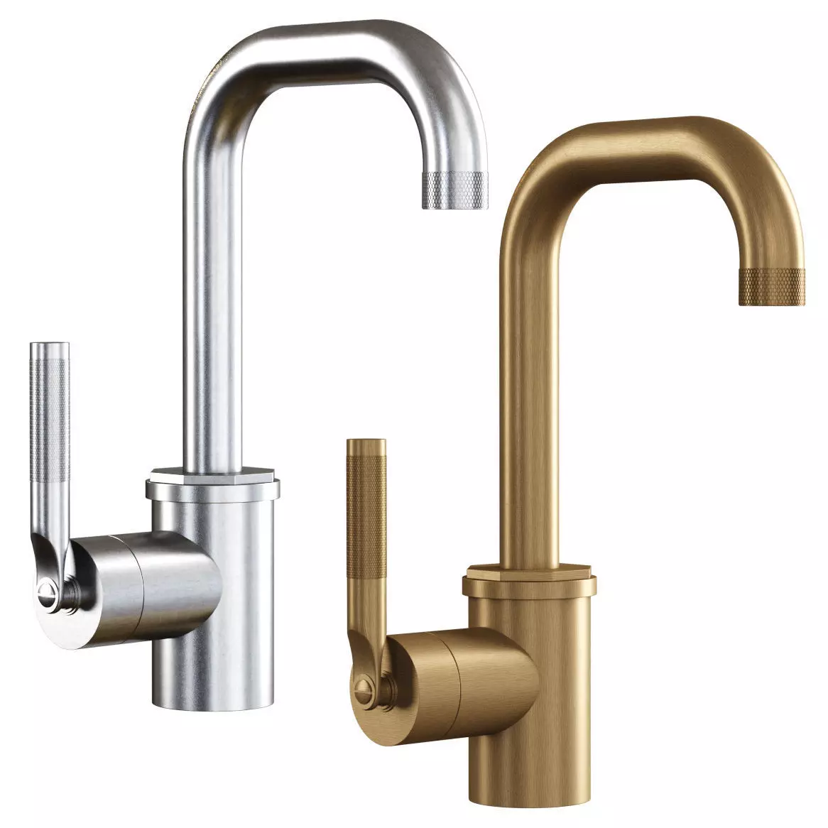 Landmark pure Single lever basin mixer by Samuel Heath  3D model_0