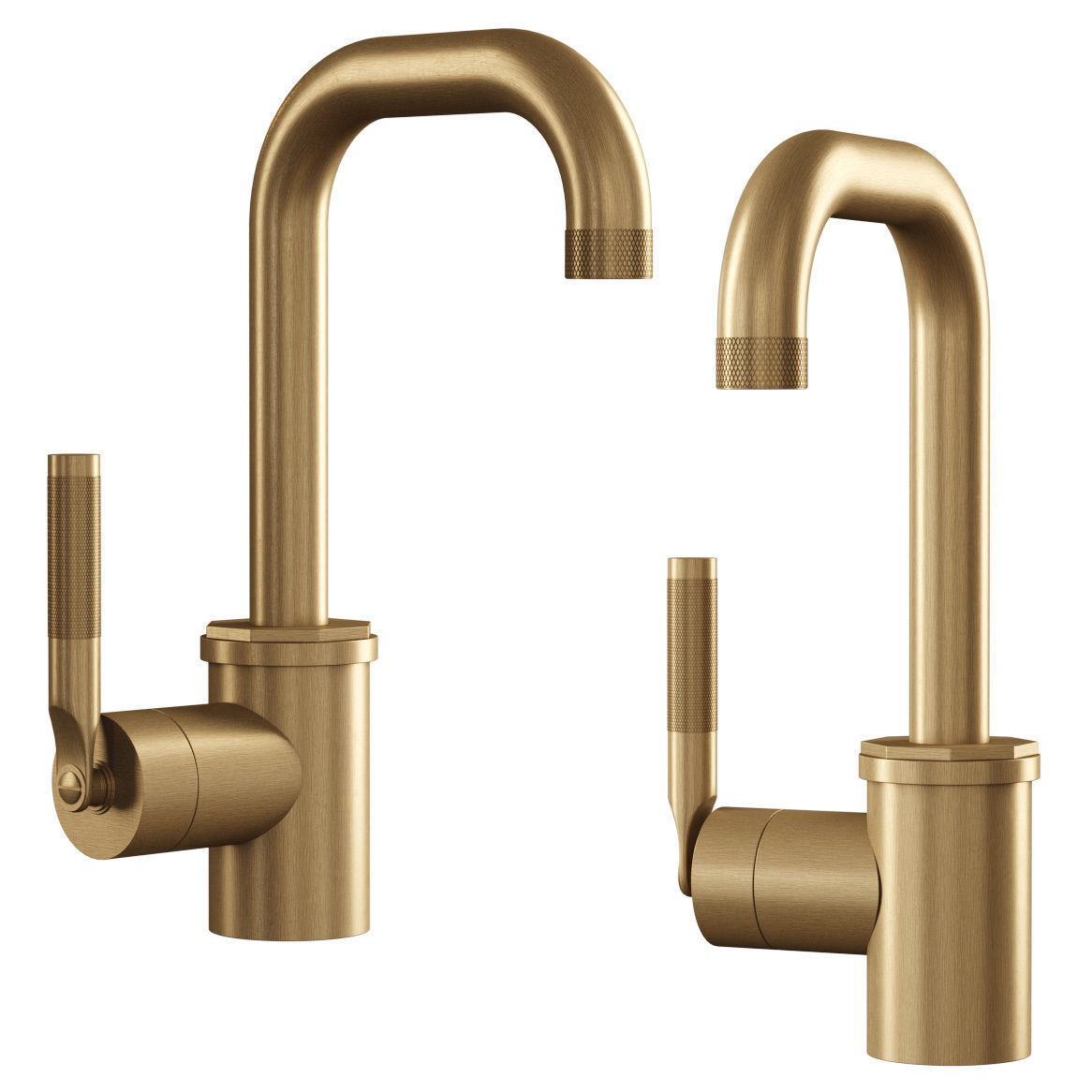 Landmark pure Single lever basin mixer by Samuel Heath  3D model_2