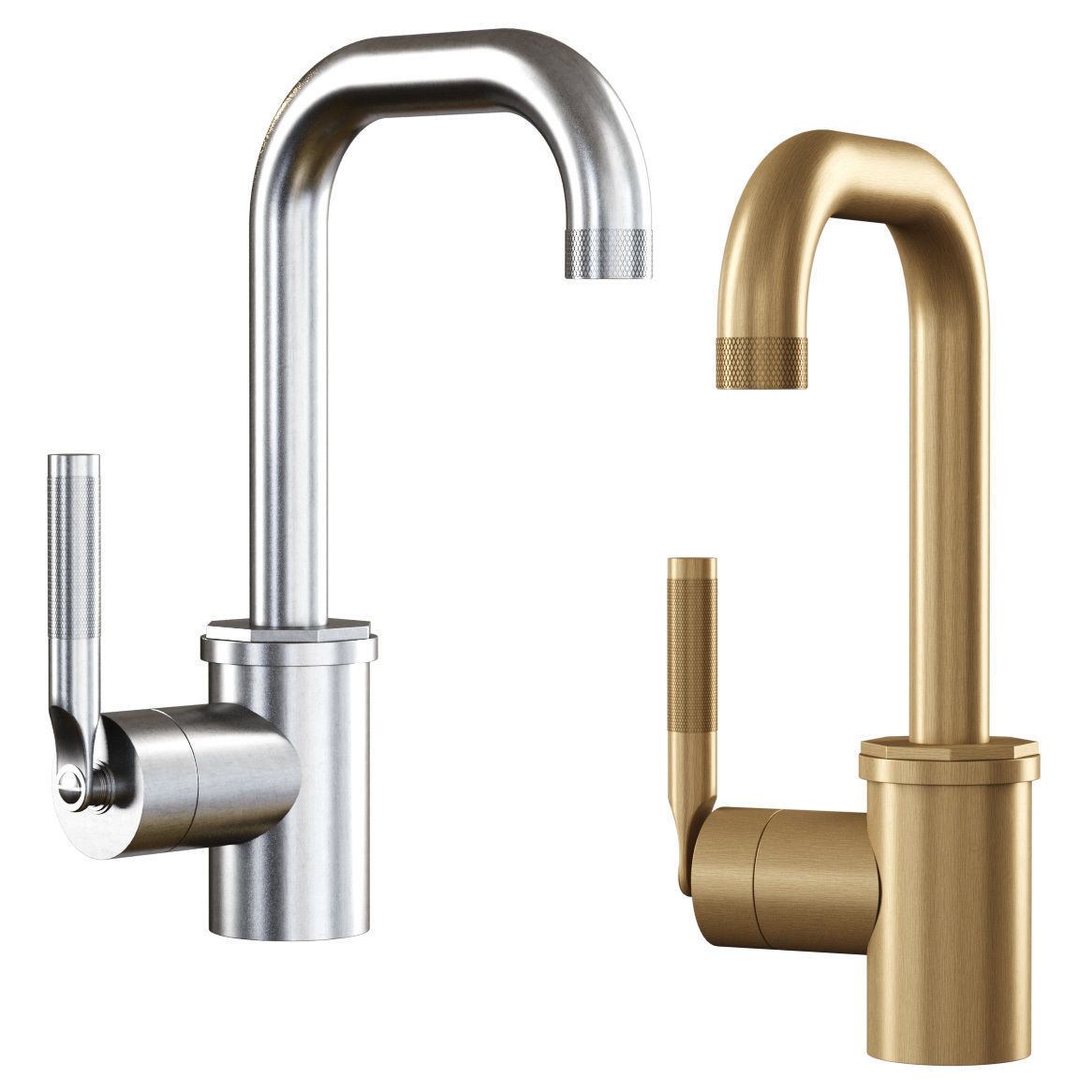 Landmark pure Single lever basin mixer by Samuel Heath  3D model_3