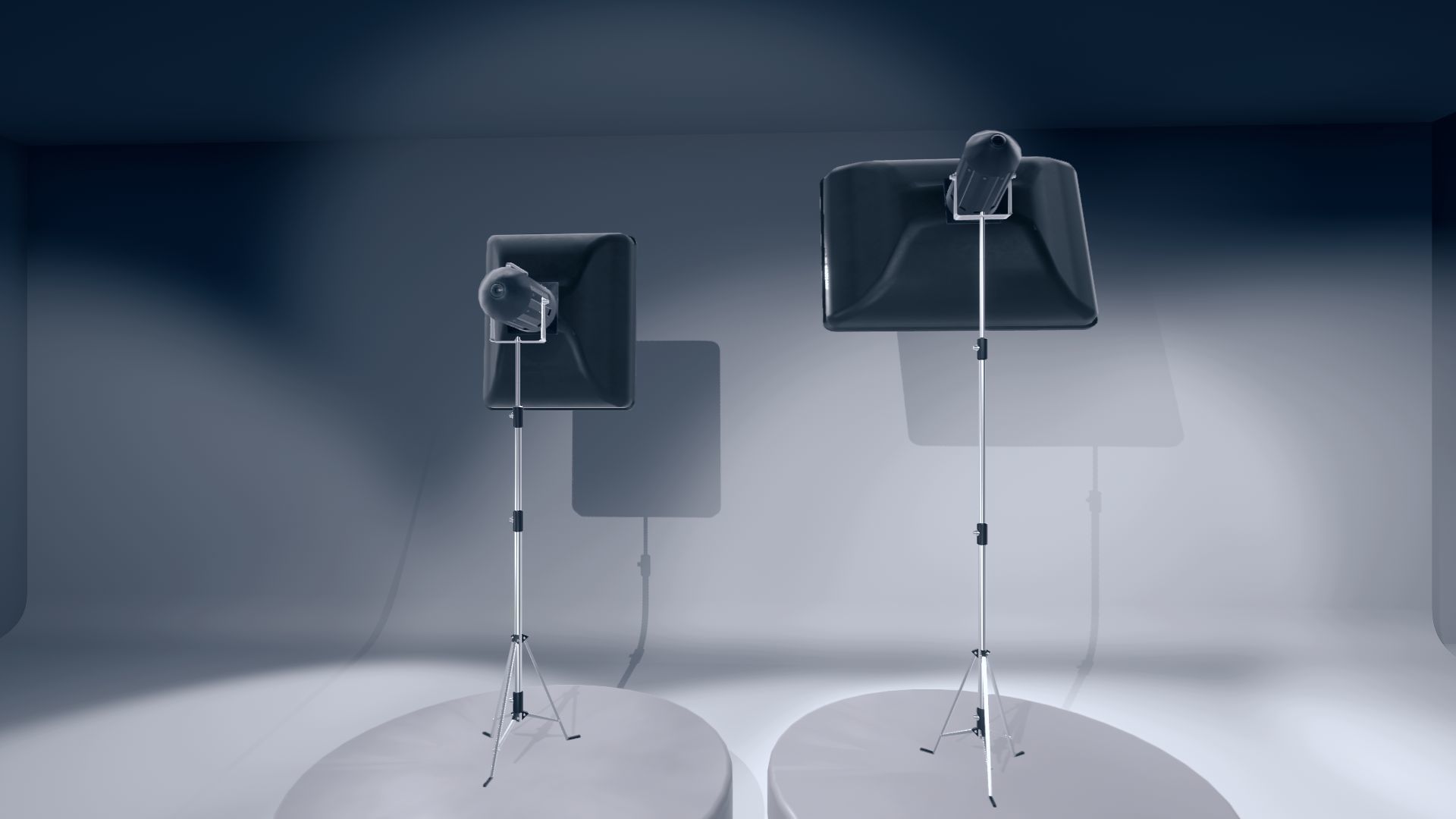Soft Boxes Low-poly 3D model_5