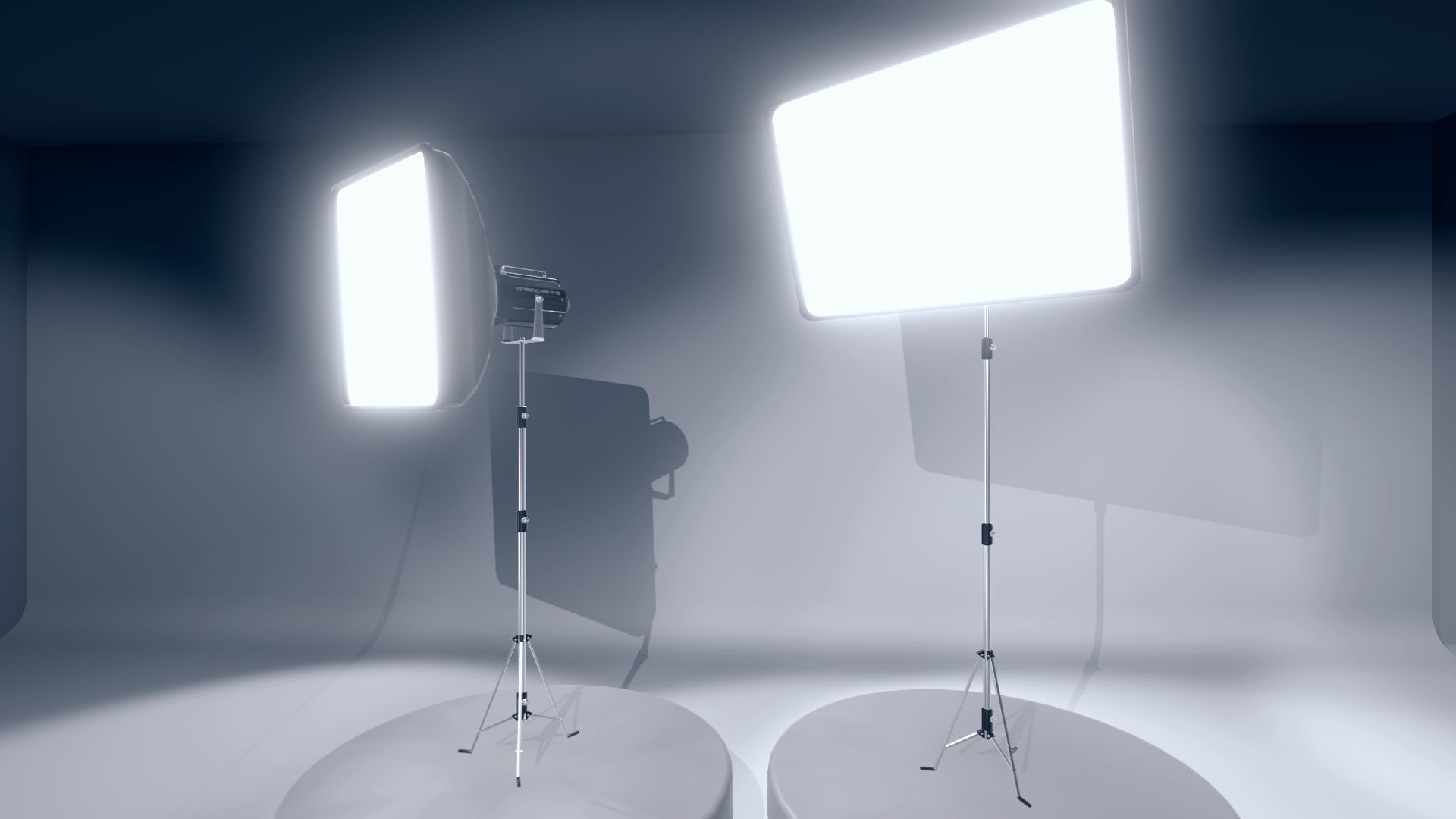 Soft Boxes Low-poly 3D model_2