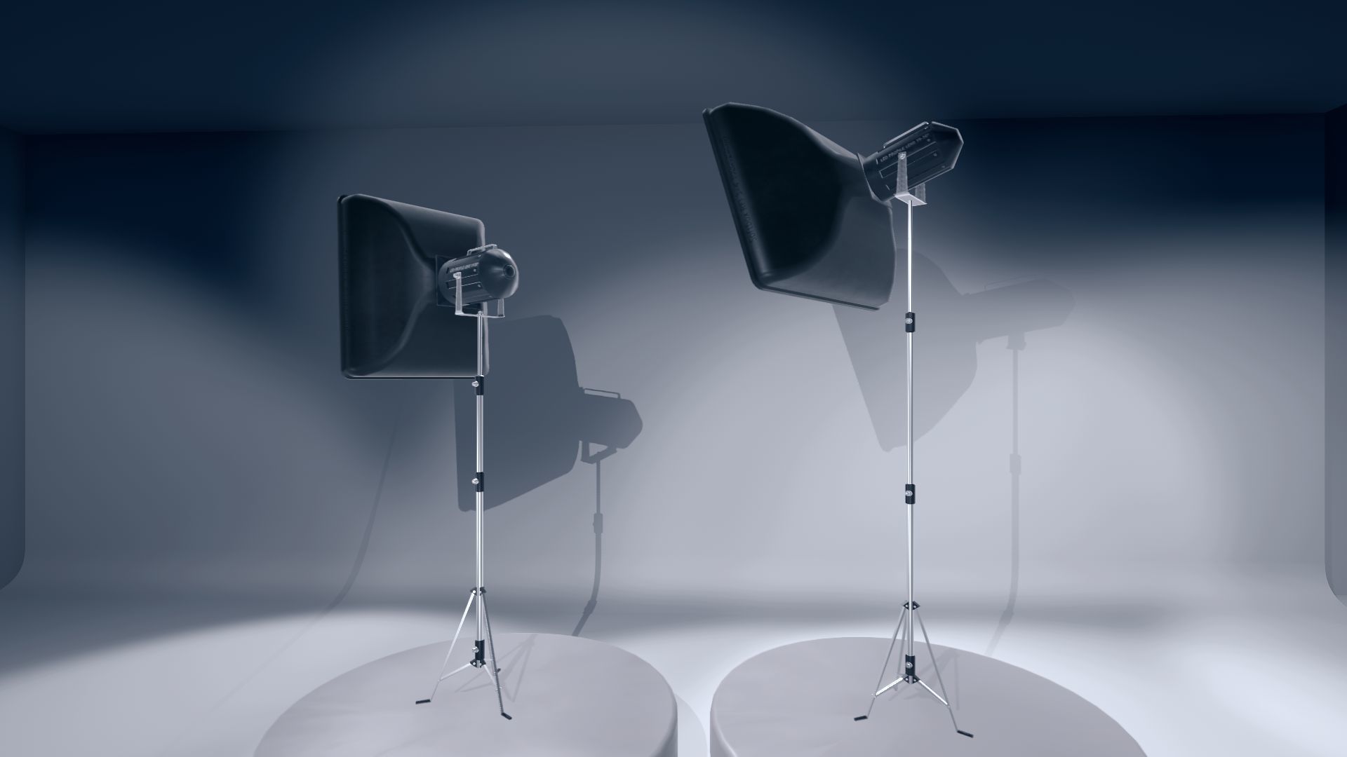 Soft Boxes Low-poly 3D model_4