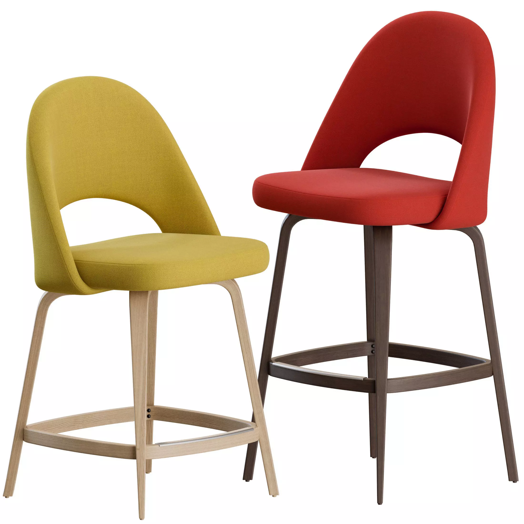 Saarinen Executive Stool by Knoll 3D model