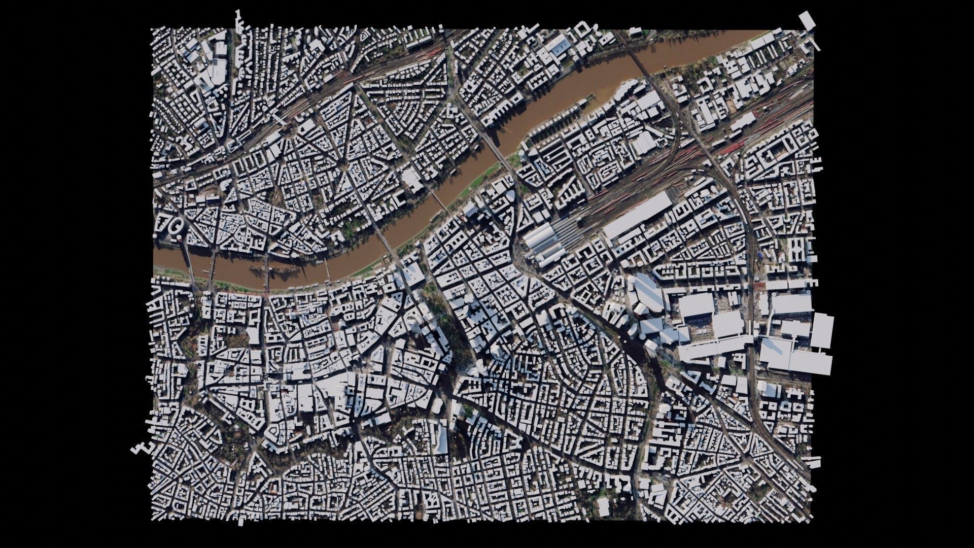 Frankfurt - Germany 3D model_2