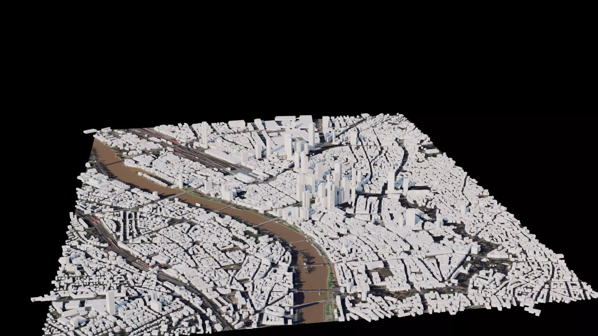 Frankfurt - Germany 3D model_0