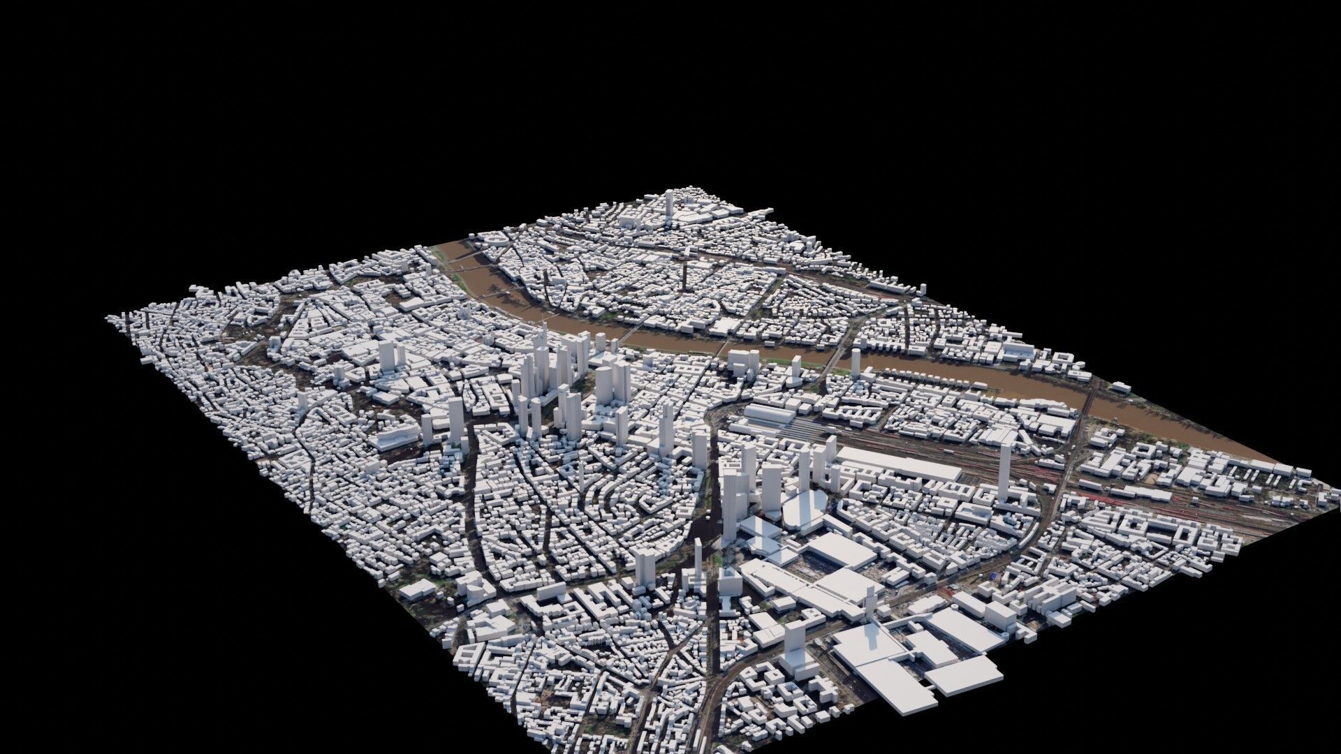 Frankfurt - Germany 3D model_1