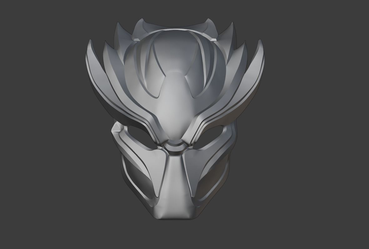 Predator mask - PHOENIX 3D print model_6
