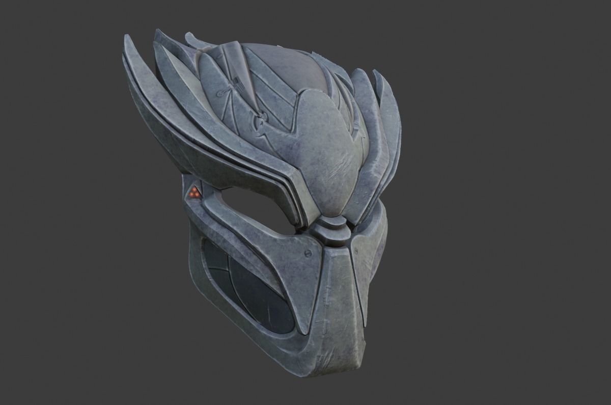 Predator mask - PHOENIX 3D print model_9