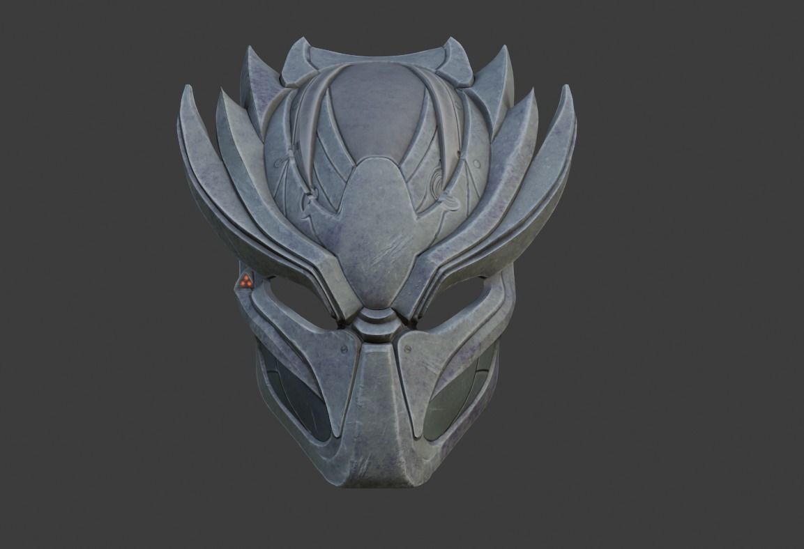 Predator mask - PHOENIX 3D print model_12