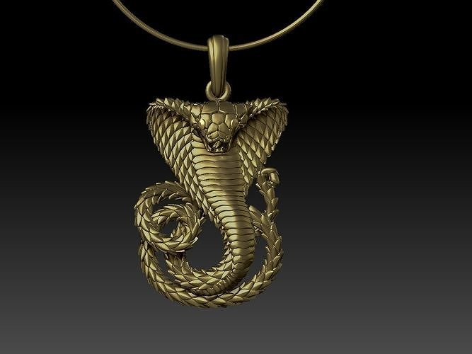 pendant cobra 3D print model