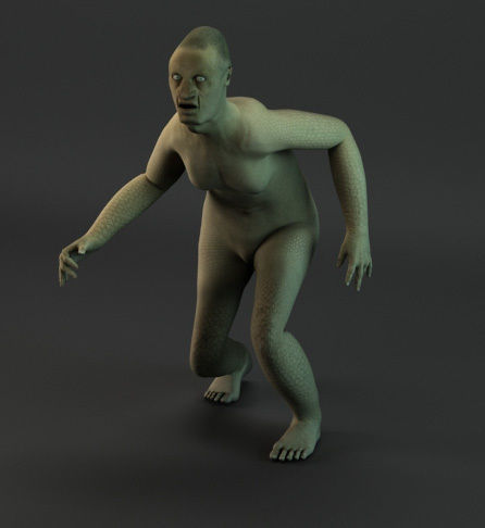 The future of man 3D model_4