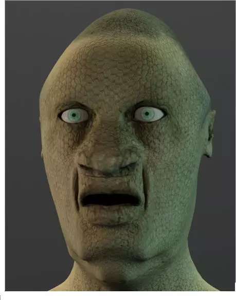 The future of man 3D model_0