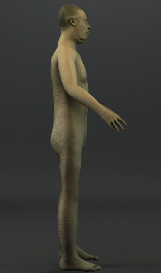 The future of man 3D model_2