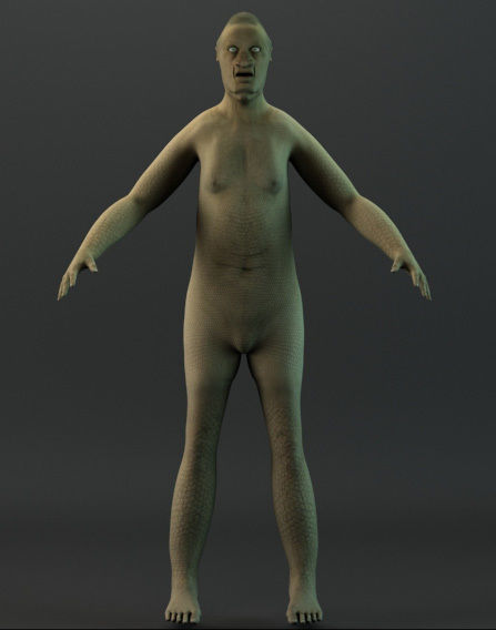 The future of man 3D model_1