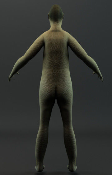 The future of man 3D model_3