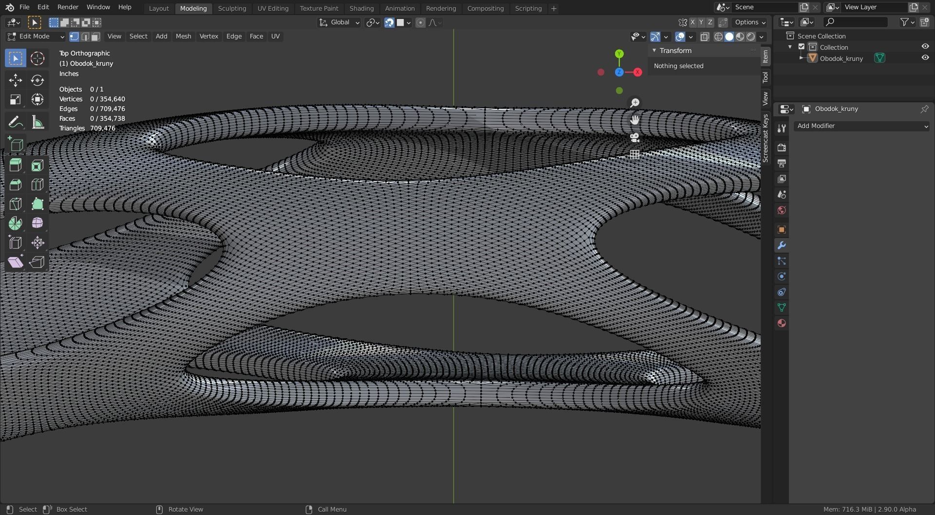 Voronoi Rim to style hair 3D print model_6