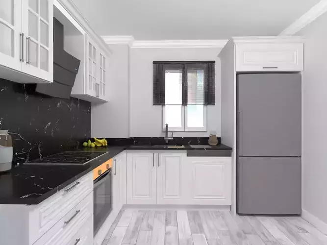 MODERN WHITE KITCHEN