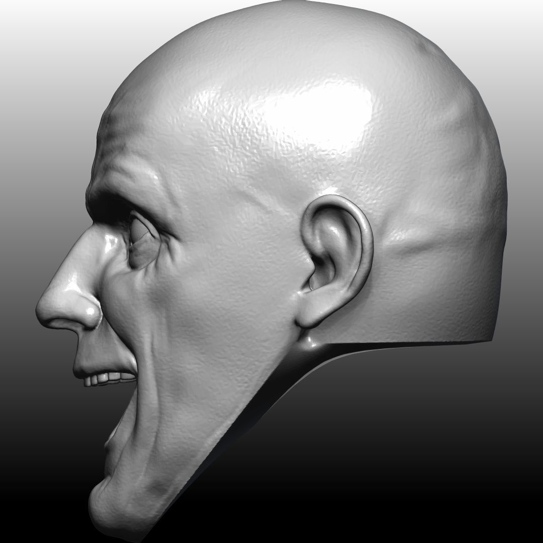 Fester Addams by Christopher Lloyd 3D print model_15