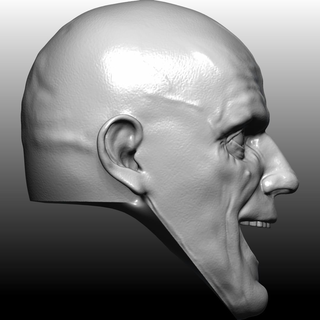 Fester Addams by Christopher Lloyd 3D print model_16