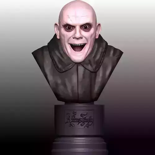 Fester Addams by Christopher Lloyd 3D print model