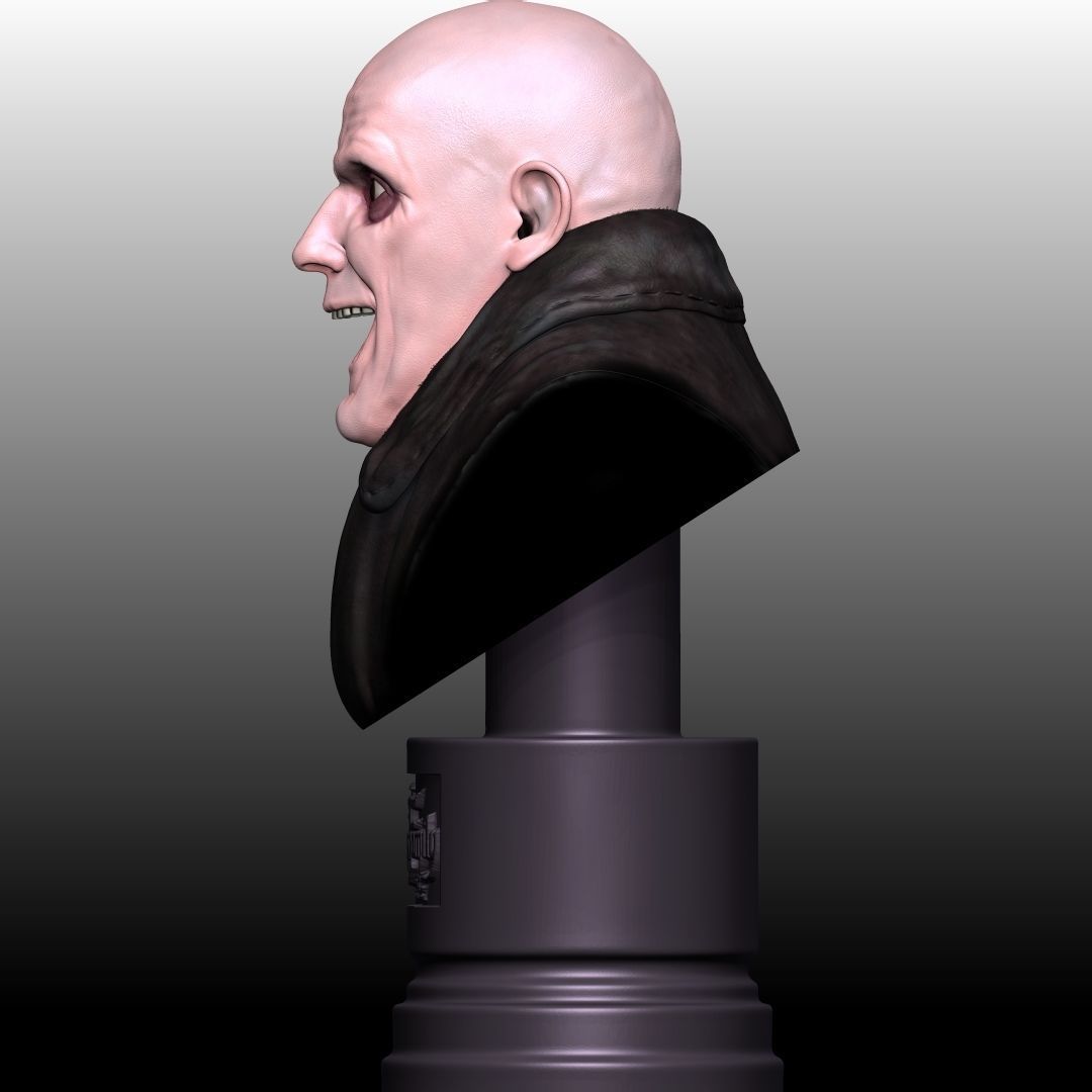 Fester Addams by Christopher Lloyd 3D print model_3