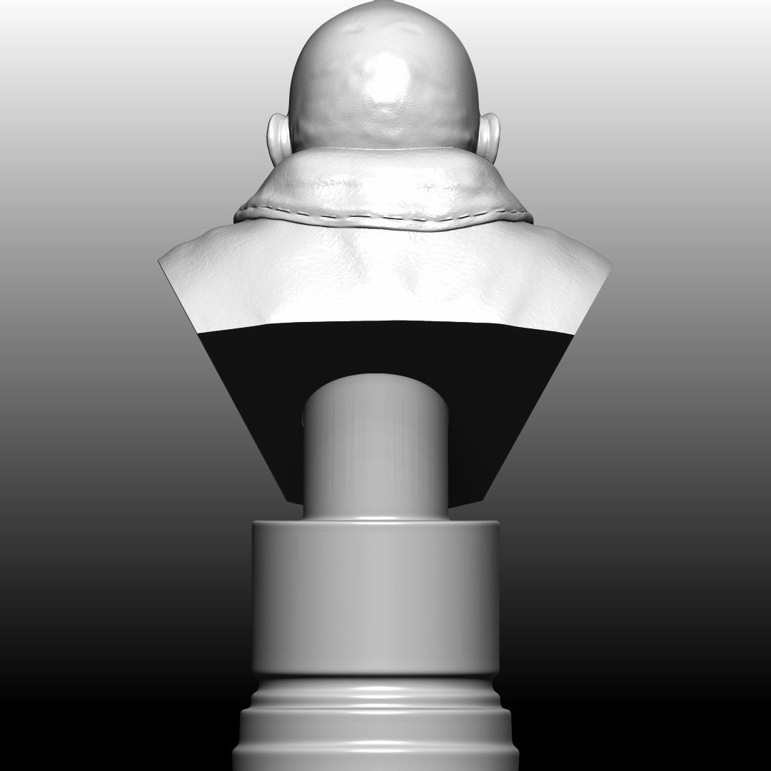 Fester Addams by Christopher Lloyd 3D print model_11