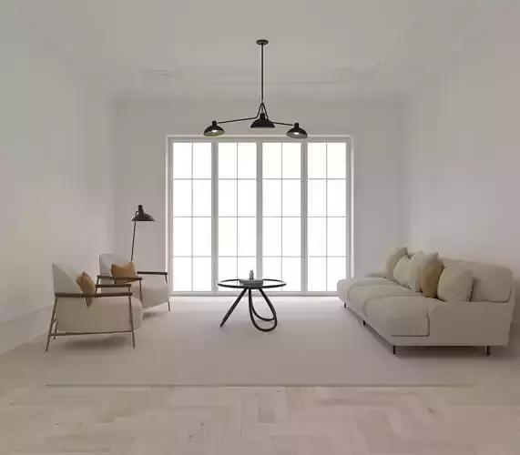 Chum Interior Design Scene 3D model
