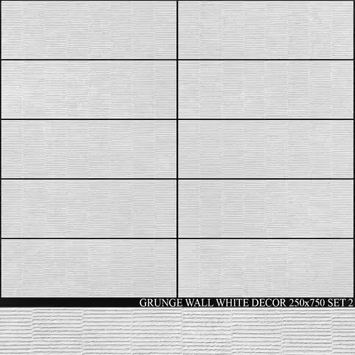 Peronda Grunge Wall White Decor 250x750 Set 2