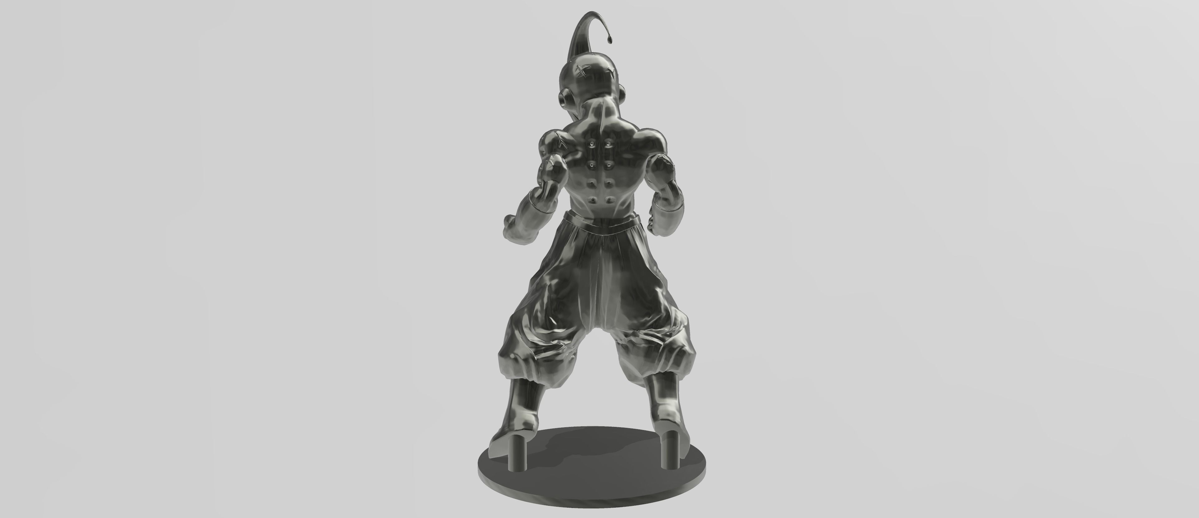 Kid Buu 3D print model_3