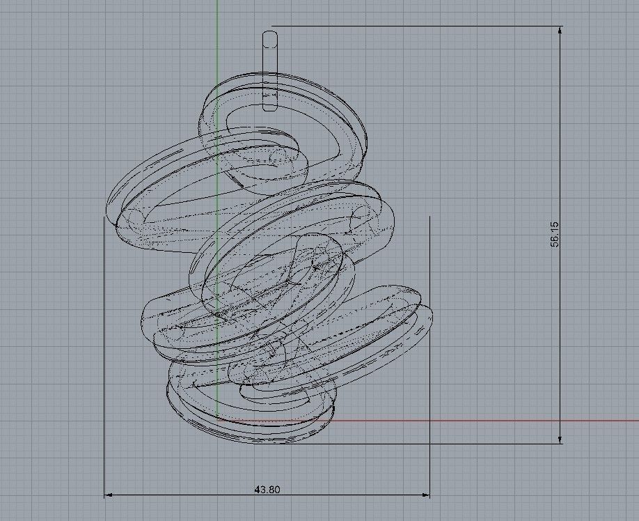 Whirly pendant 3D print model_9