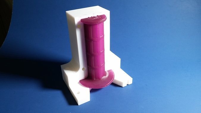 mold for dirt bike handles 3D print model