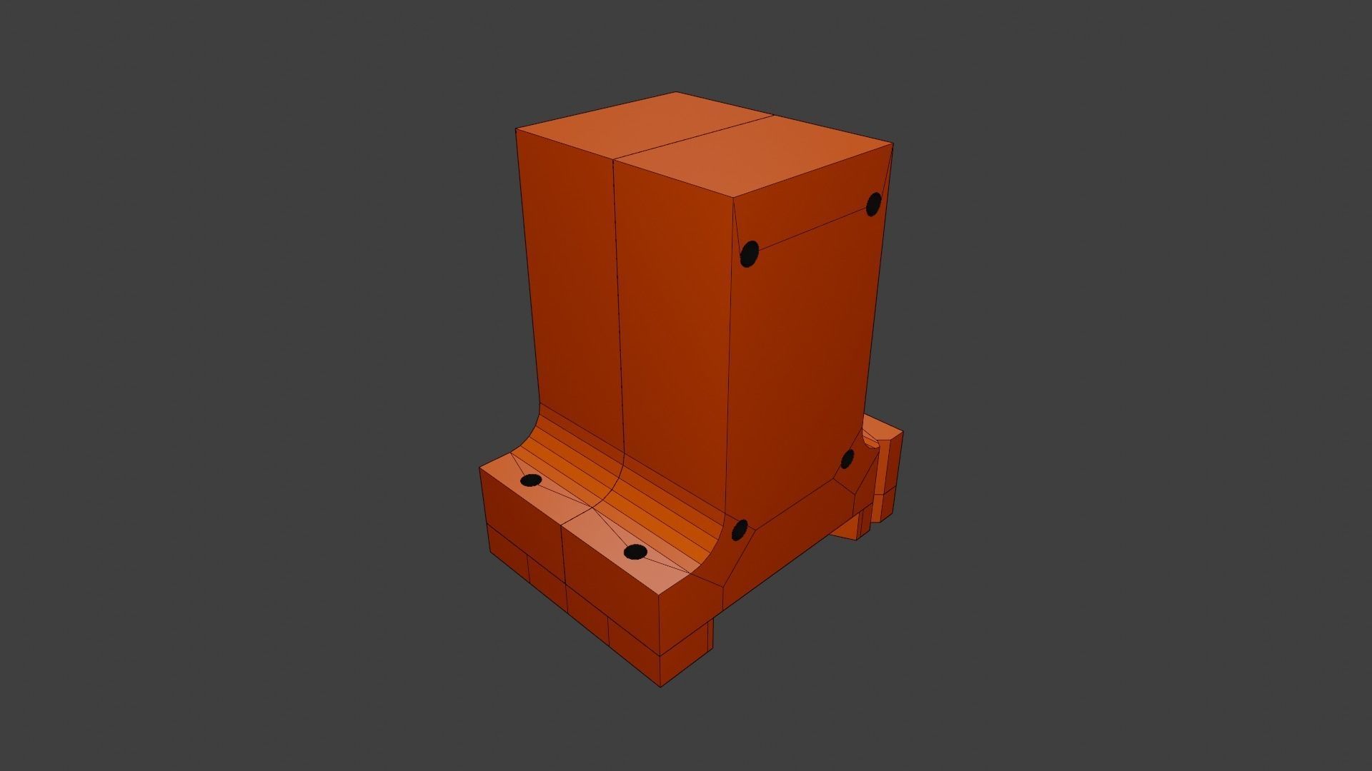 mold for dirt bike handles 3D print model_5