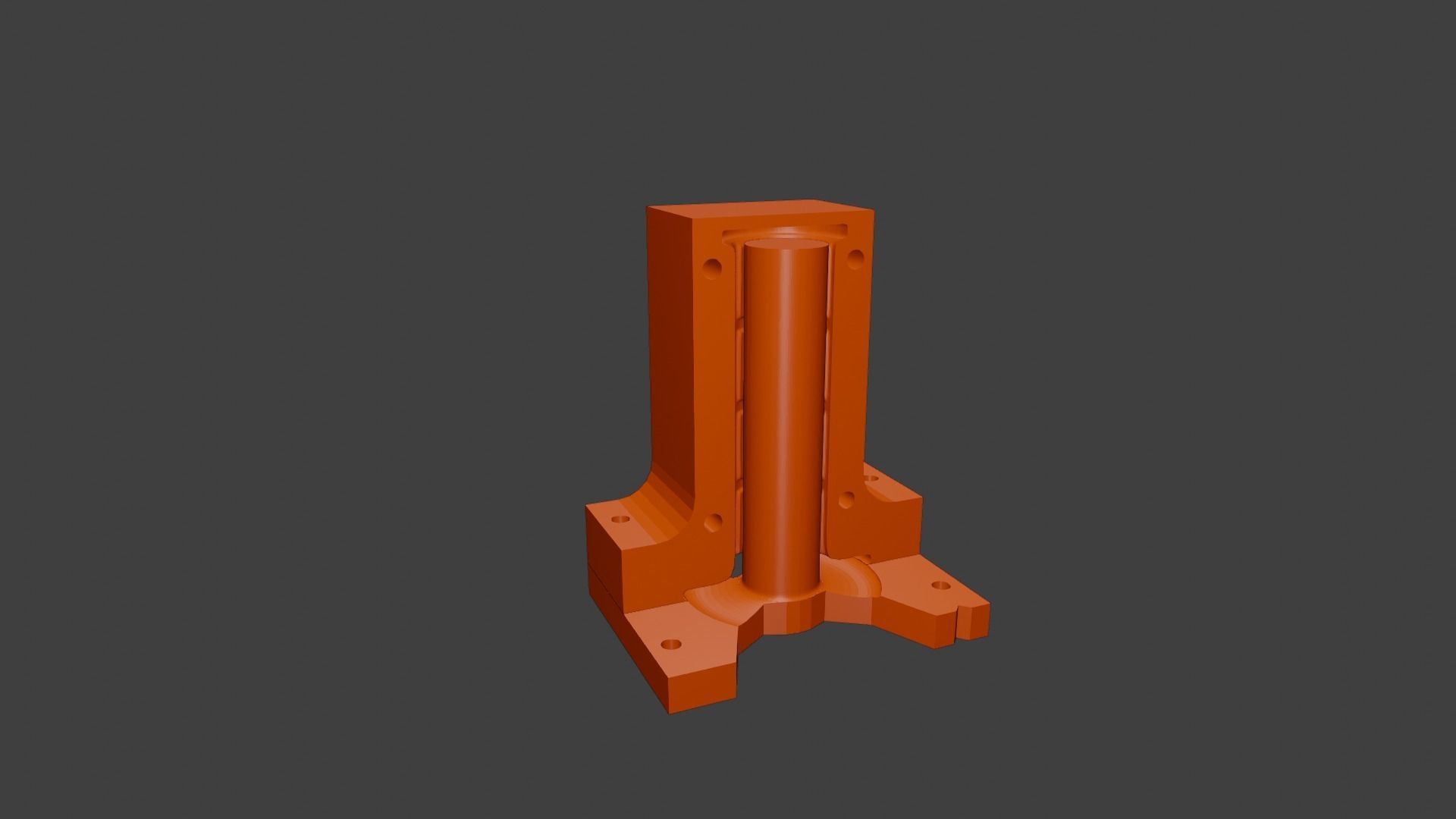 mold for dirt bike handles 3D print model_3