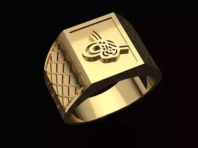 Ottoman Sign Men Ring