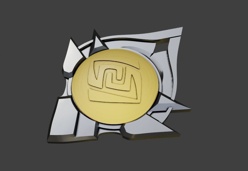 Genshin Impact Vision All elements Snezhnaya Variant  3D print model_8