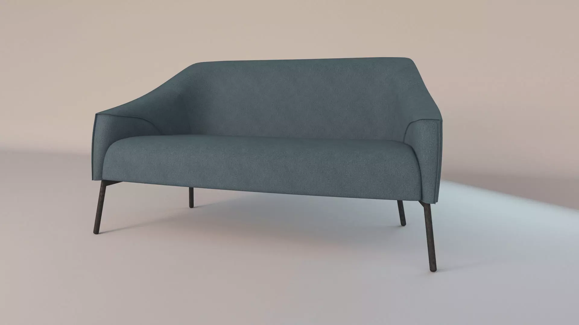 Sofa 3d model with legs 3D model_0