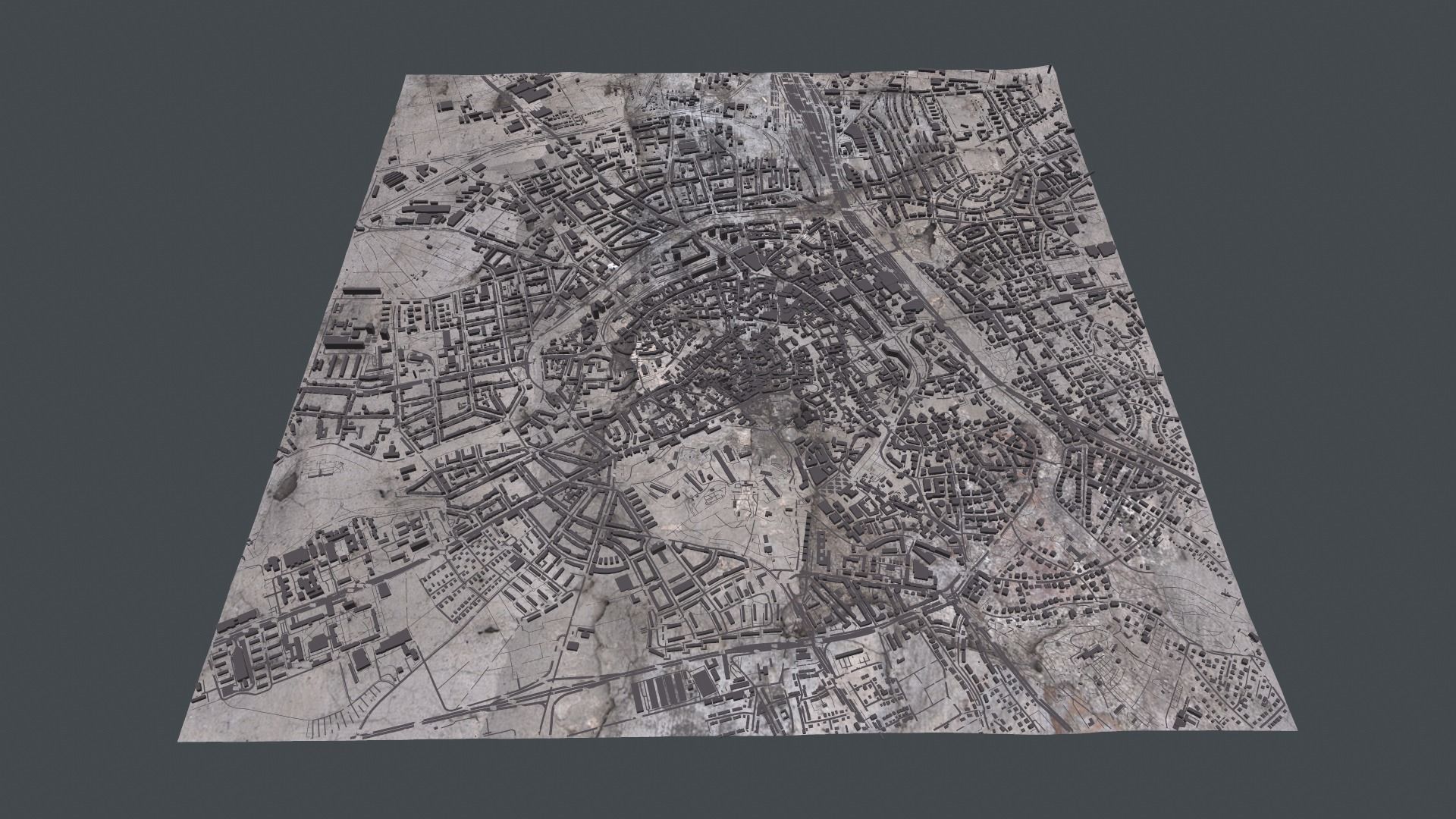 Cityscape Erfurt Germany 3D model_11