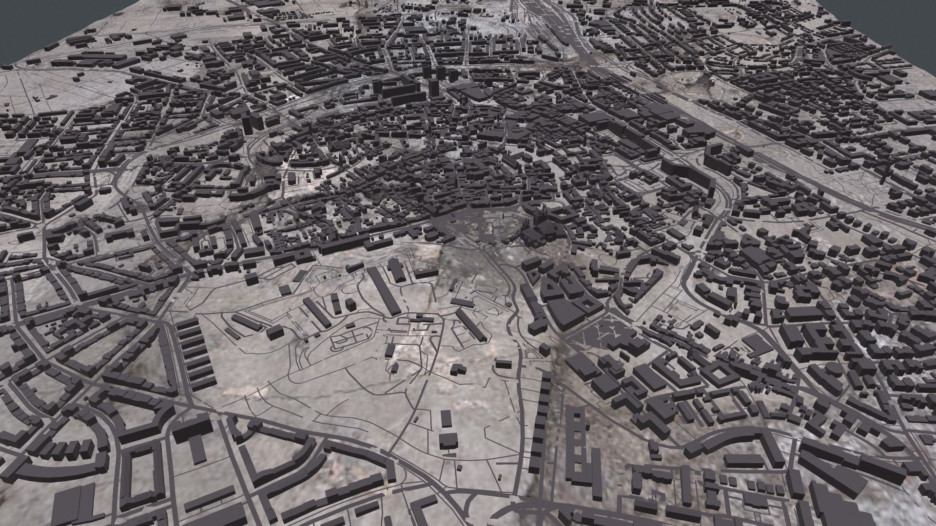 Cityscape Erfurt Germany 3D model_6