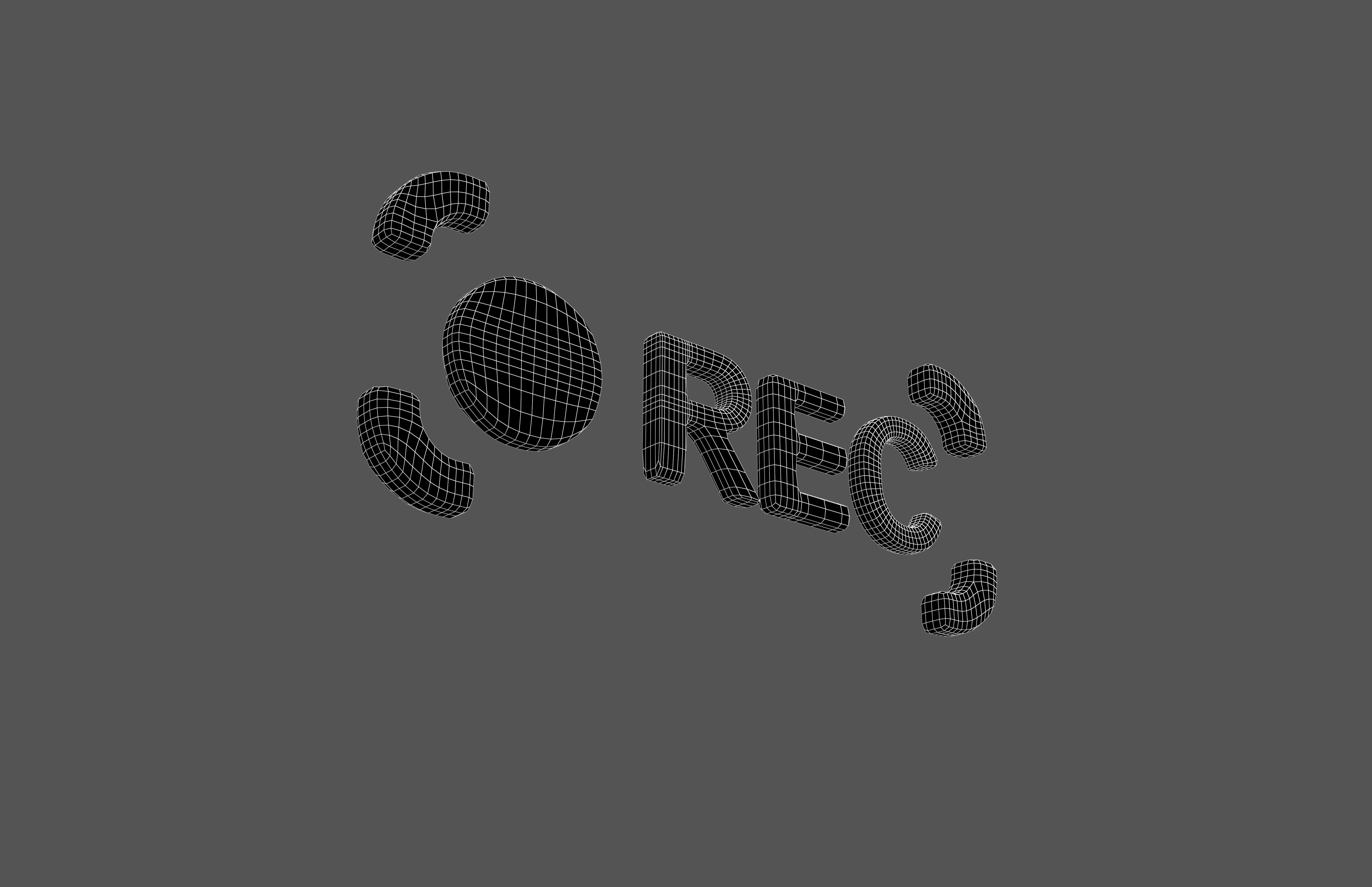 REC Symbol v8 002 Low-poly 3D model_4