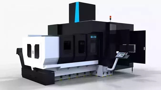 Turning Machine DCX22 3D model