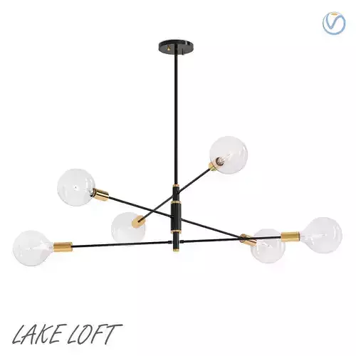 LAKE LOFT 6 LIGHT PENDANT
