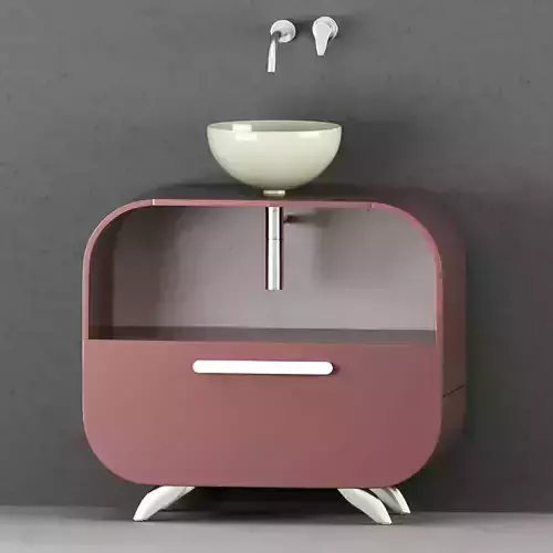 Washbasin Lasa Idea Flux us 12 3D model