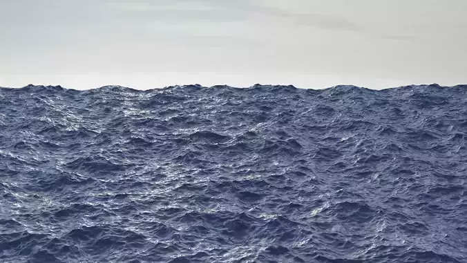 Sea animation in blender Texture