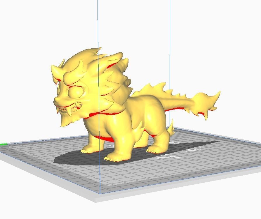 Lunar Beast Alistar 3D Model 3D print model_5