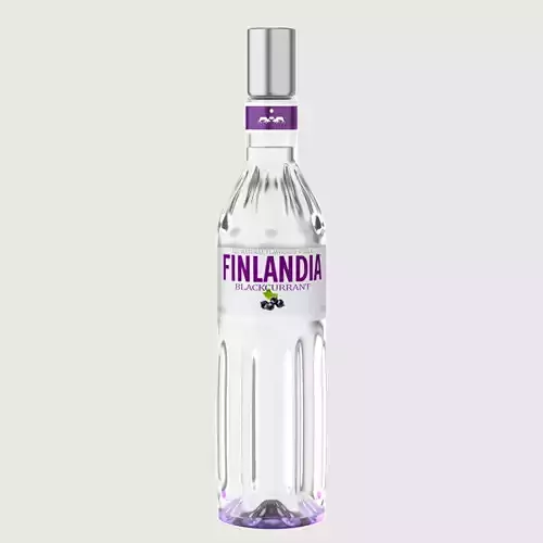 Finlandia Original Classic Blackcurrant Bottle Vodka Of Finland