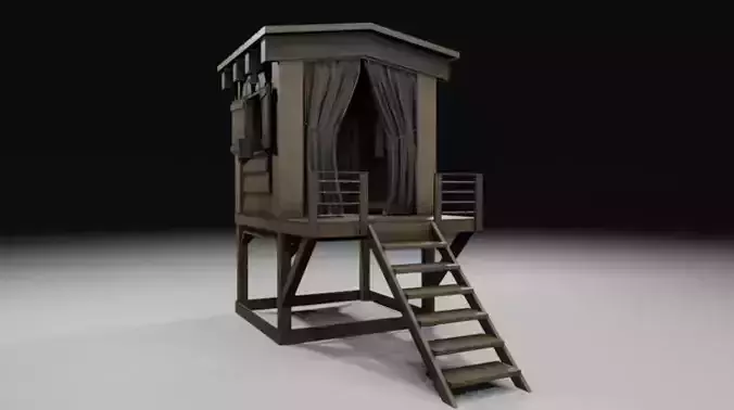 Little house in the woods