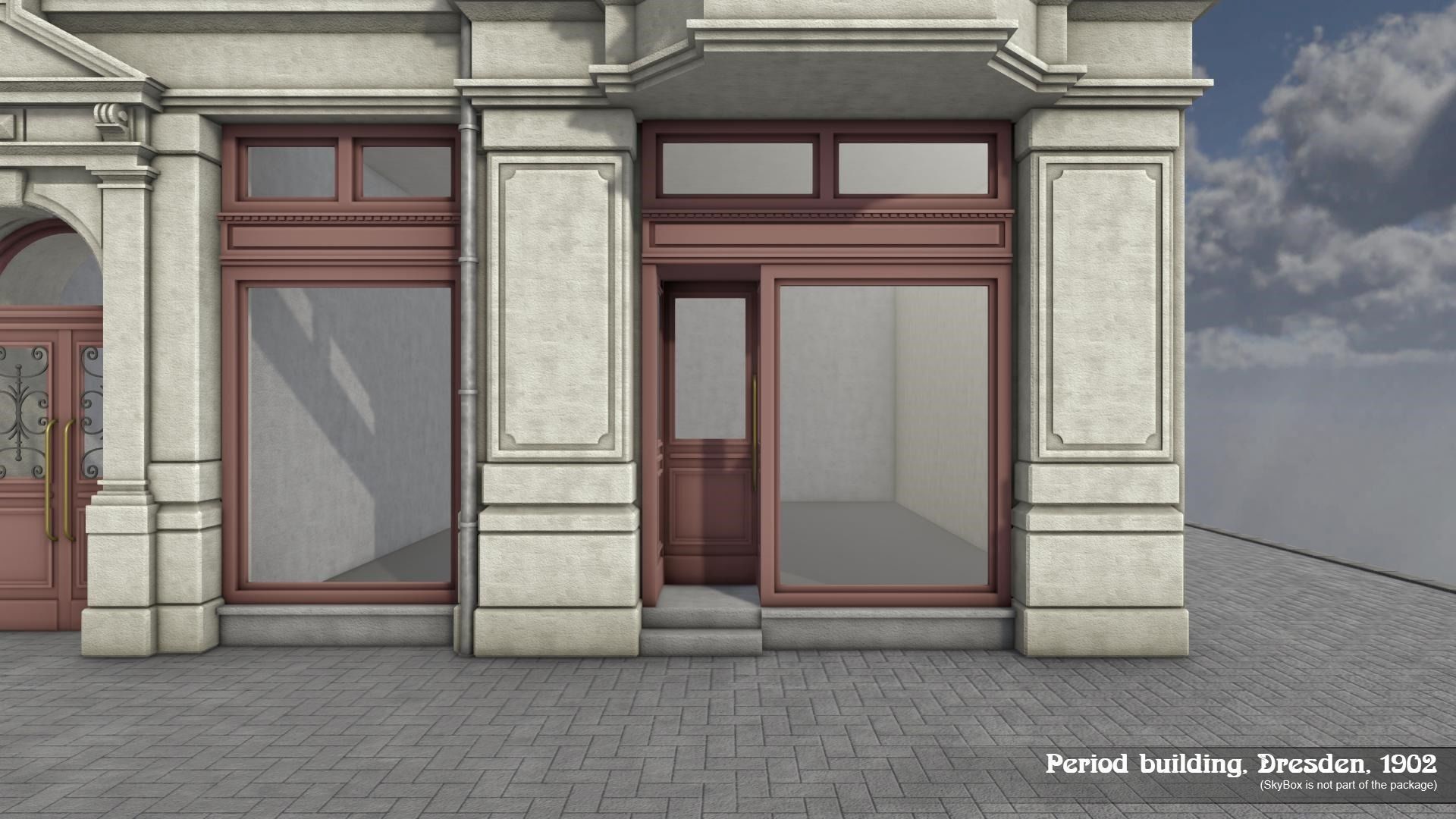 Period Building Dresden 1902 3D model_13