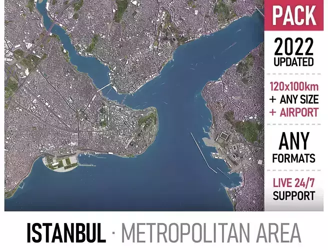 Istanbul 3D Model Collection
