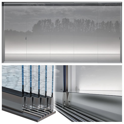 Weinor sliding door 3D model