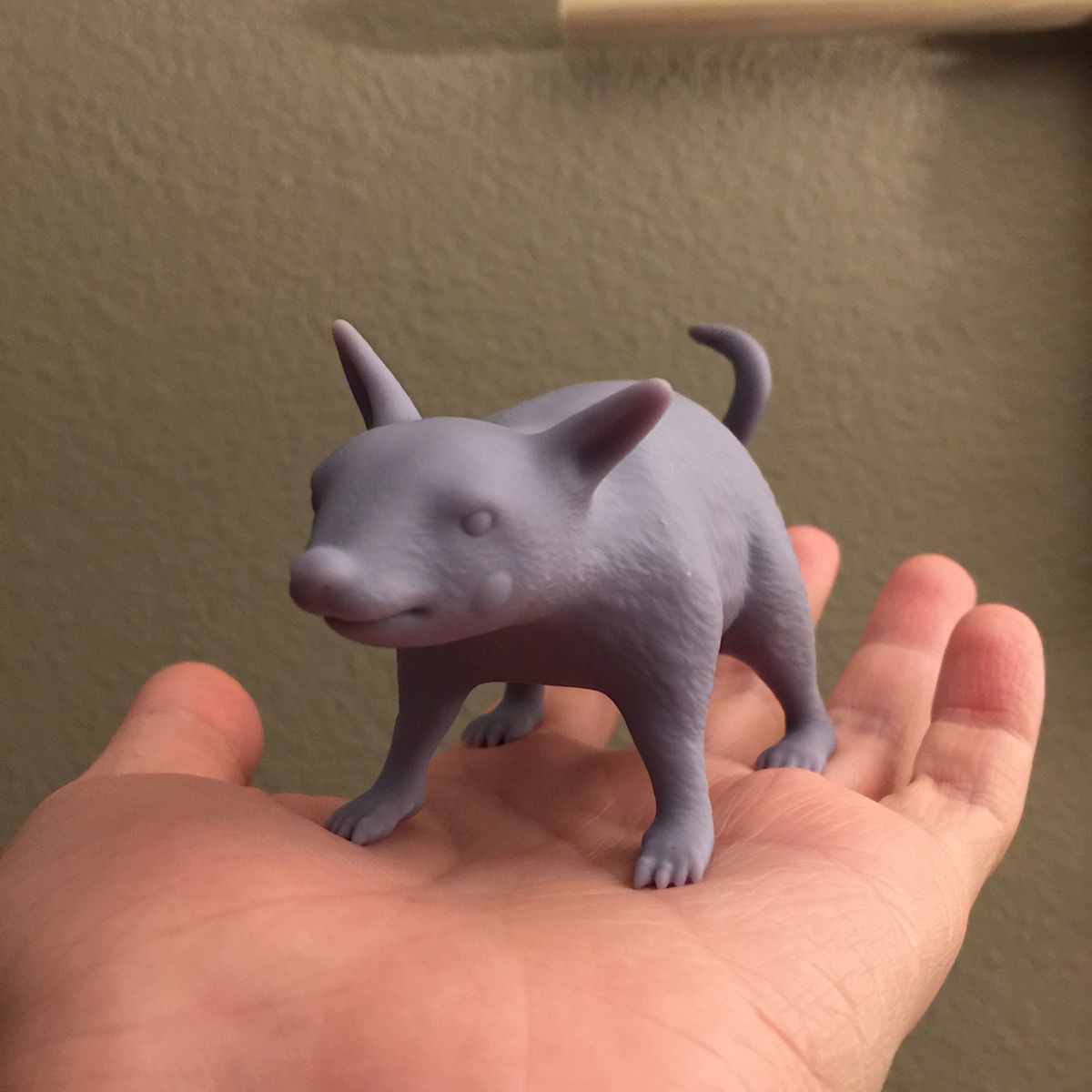 Pikachu Realistic Pokemon Figure 3D print model_1